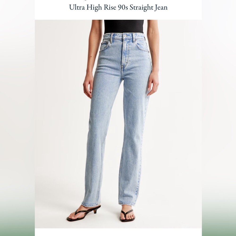 Abercrombie & Fitch 90’s Ultra High Rise Jeans